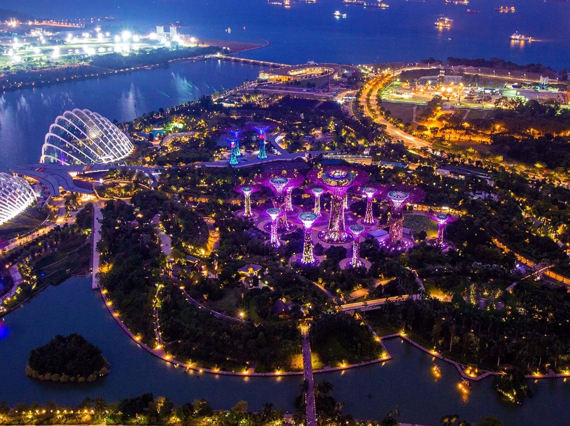 Tour Hà Nội - Singapore: Bay South Gardensby