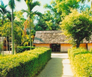 tham quan quê Bác